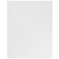 JAM PAPER Glossy Two Pocket Presentation Folder, White, 50/Box (385GWHC)