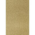 LUX Colored Paper, 35 lbs., 12 x 18,  Gold Sparkle, 50 Sheets/Pack (1218-P-MS02-50)