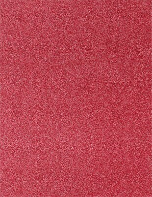 LUX Colored Paper, 35 lbs., 8.5 x 11, Holiday Red Sparkle, 50 Sheets/Pack (81211-P-MS08-50)