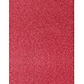LUX 8 1/2 x 11 Cardstock 50/Pack, Holiday Red Sparkle  (81211-C-MS08-50)