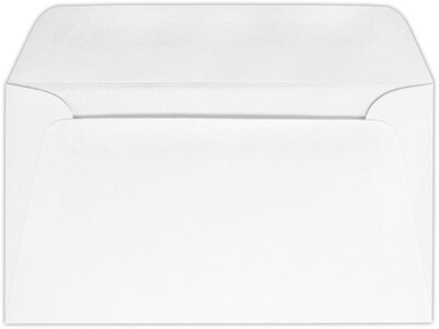 LUX Moistenable Glue #6 3/4 Business Envelope, 3 5/8 x 6 1/2, Bright White, 250/Pack (634W-PS-250)