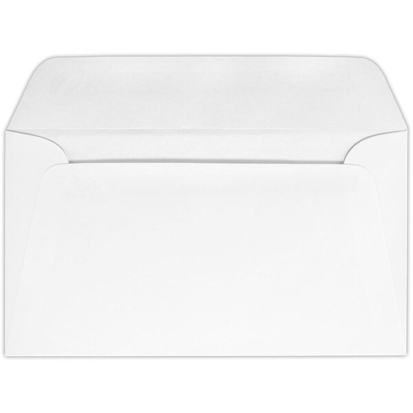 LUX Button & String #6 3/4 Business Envelope, 3 5/8 x 6 1/2, Bright White, 500/Pack (634W-PS-500)