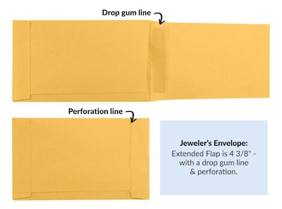 JAM Paper #6 3/4 Invitation Envelope 3 5/8 x 6 1/2, Goldenrod, 100/Pack (557612642d)