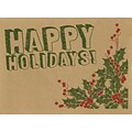LUX #17 Mini Envelopes (2 11/16 x 3 11/16) 1000/Pack, Happy Holidays! Drawing (LEVC-GBH05-1000)
