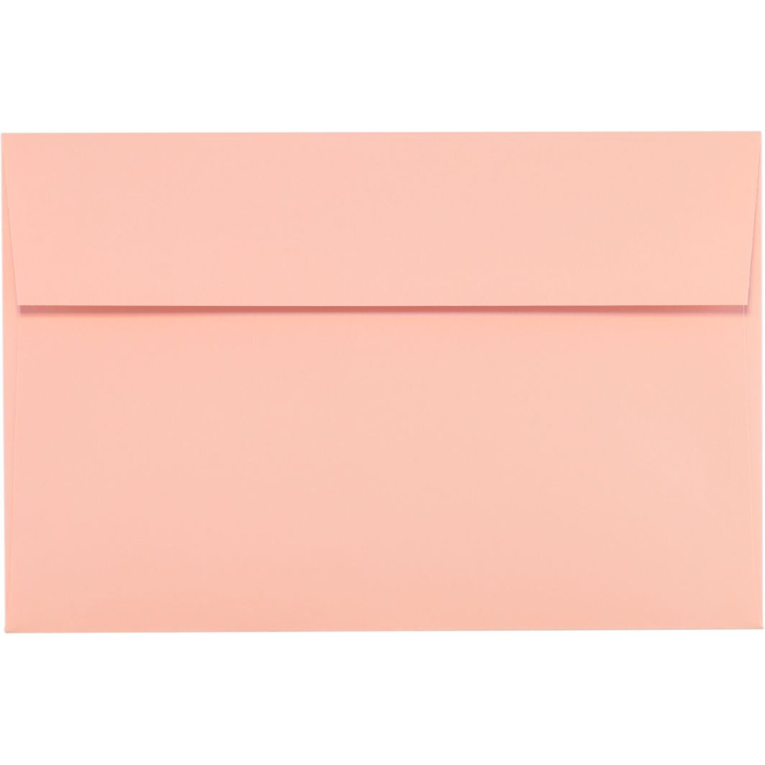 LUX A9 Invitation Envelopes (5 3/4 x 8 3/4) 50/Pack, Blush (LUX-4895-39-50)