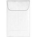 LUX #1 Coin Envelopes (2 1/4 x 3 1/2) 500/Pack, Crystal Metallic  (1COCRYS-500)