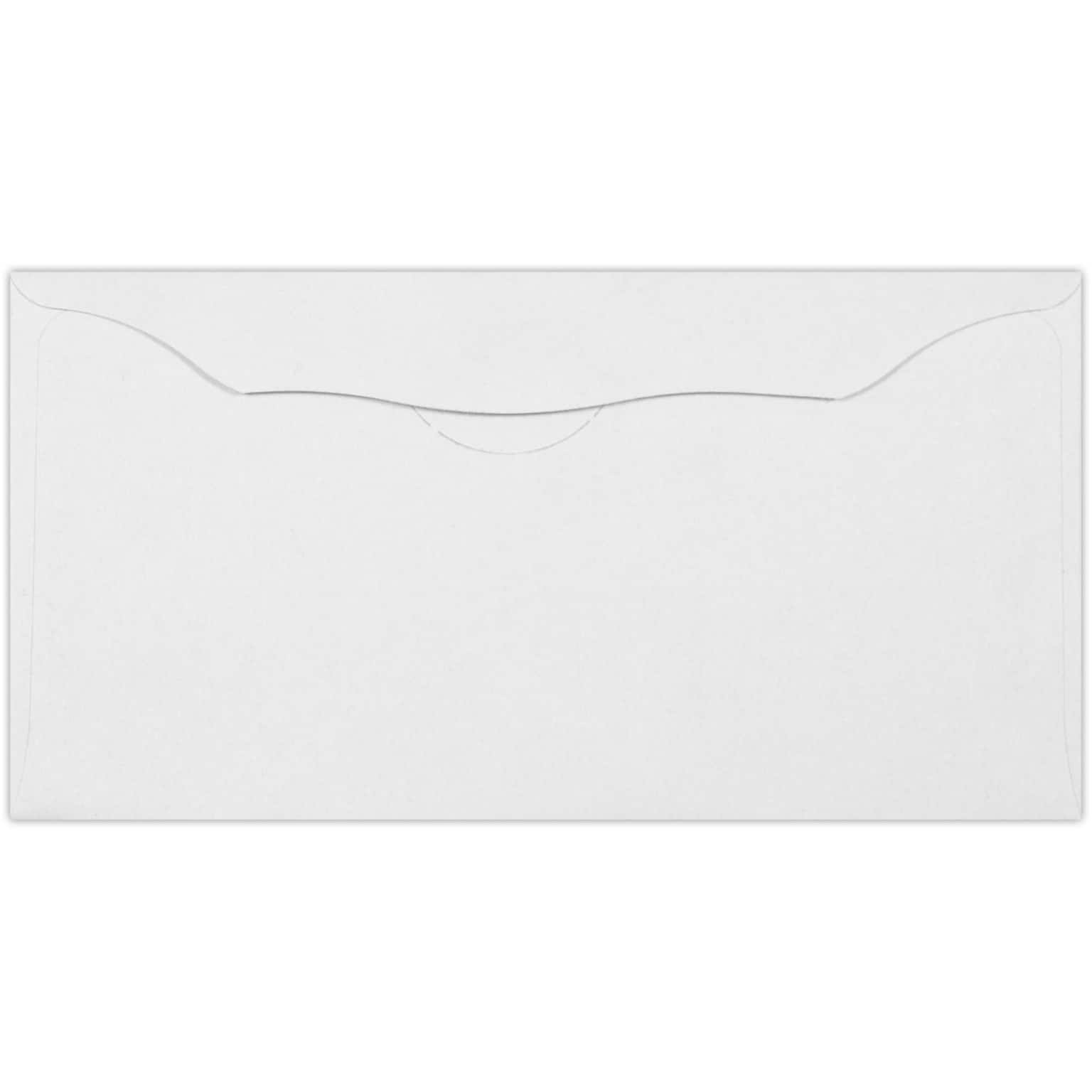 LUX Offering Envelopes (3 1/8 x 6 1/4) 500/Pack, White (WS-7605-500)