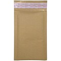 LUX #000 LUX Kraft Bubble Mailer Envelopes 500/Pack, Grocery Bag (LUXKGBBM000500)