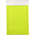 LUX #0 LUX Kraft Bubble Mailer Envelopes 250/Pack, Electric Green (LUX-KGBM-0-250)
