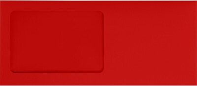 LUX #10 All Purpose Window EnvelopesEnvelopes(4 1/8 x 9 1/2) 500/Pack, 80lb. Ruby Red (LUX-10APW-18500)