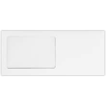 LUX Self Seal #10 Window Envelope, 4 1/2 x 9 1/2, White Wove, 500/Pack (10APW-WW-500)