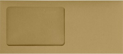 LUX Self Seal #10 Window Envelope, 4 1/2 x 9 1/2, Grocery Bag, 250/Pack (LUX-10APW-GB-25)