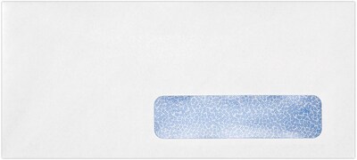 LUX #10 Right Side Window Envelopes, 4 1/8 x 9 1/2, Bright White, 50/Pack (21438-50)