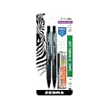 Zebra Z-Grip Plus Mechanical Pencil, 0.7mm, #2 Hard Lead, 2/Pack (55412)