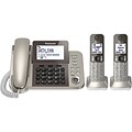 Panasonic Dect 6.0 Corded/Cordless Phone System with Caller ID & TAD, 2 Handsets