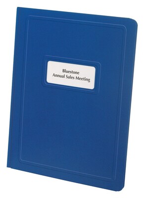 Oxford Document Report Cover, Letter Size, Dark Blue (OXF 55813)