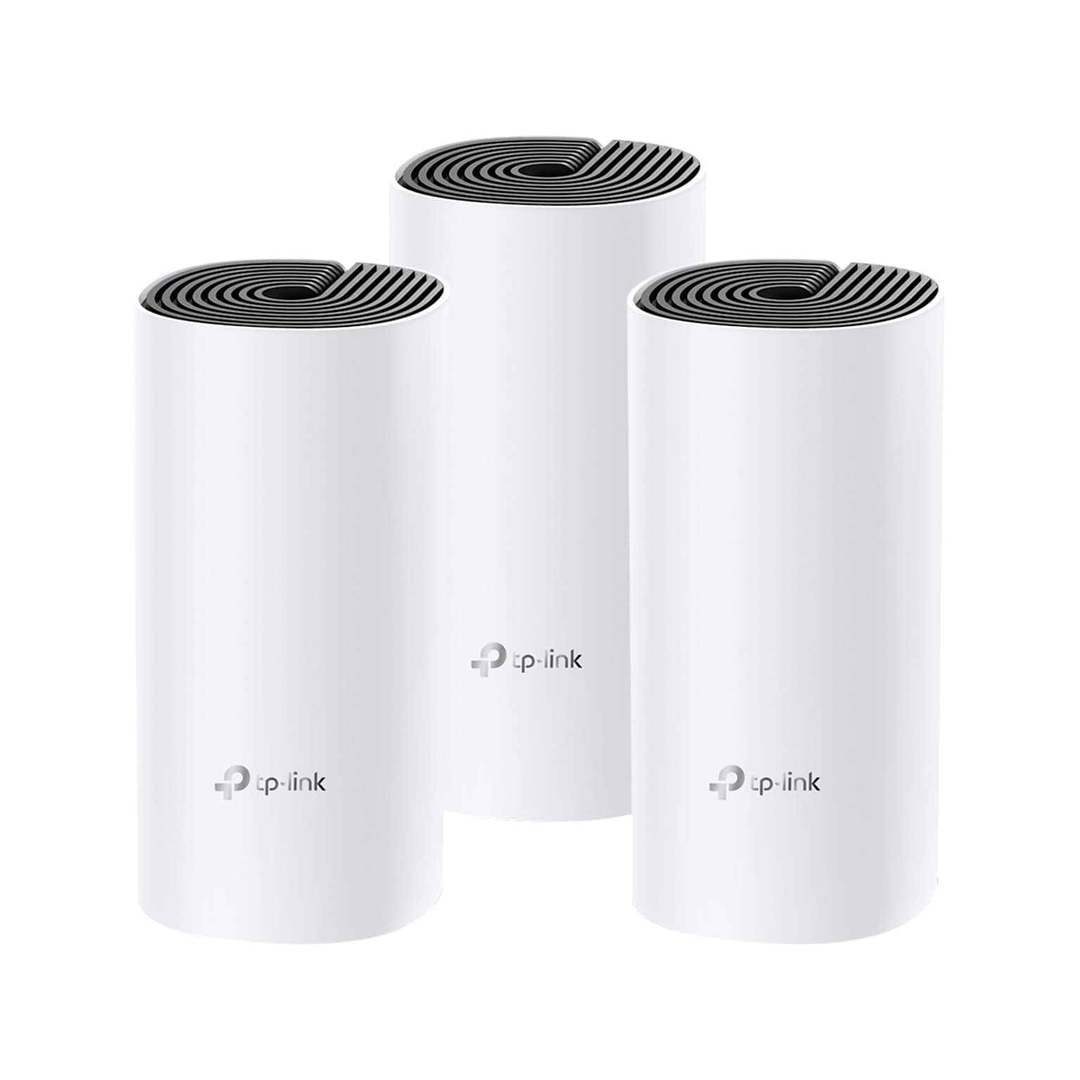 TP-LINK Deco M4 AC867 Dual Band Mesh WiFi 5 Router, White/Black, 3/Pack (DECO M4 3/Pack)