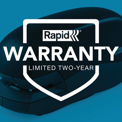 Rapid Fixativ 20EX Electric Desktop Stapler, 20-Sheet Capactiy, Black (73126)