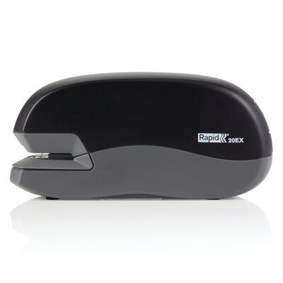 Rapid Fixativ 20EX Electric Desktop Stapler, 20-Sheet Capactiy, Black (73126)