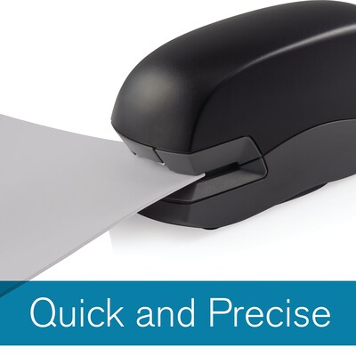 Rapid Fixativ 20EX Electric Desktop Stapler, 20-Sheet Capactiy, Black (73126)
