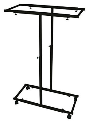 AdirOffice Steel Mobile Vertical Plan Center For Blueprints, Black (614-BLK)