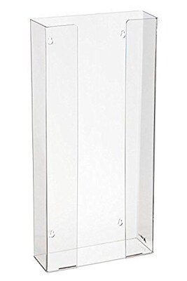 AdirMed Wall-Mount Clear Acrylic Glove Dispenser (902-04)