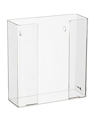 AdirMed Wall-Mount Clear Acrylic Glove Dispenser (902-02)