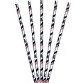 NFL New England Patriots Paper Straws 24 pk (059519)