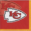 NFL Kansas City Chiefs Beverage Napkins 16 pk (659516)