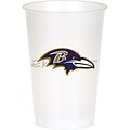 NFL Baltimore Ravens Plastic Cups 8 pk (019903)