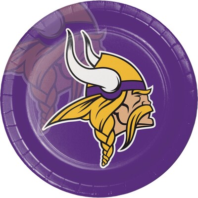 NFL Minnesota Vikings Paper Plates 8 pk (429518)
