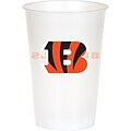 NFL Cincinnati Bengals Plastic Cups 8 pk (019507)