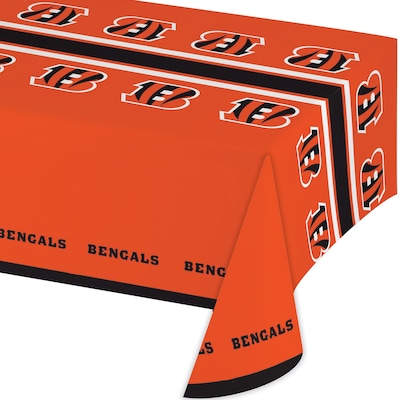 NFL Cincinnati Bengals Plastic Tablecloth (729507)