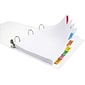 Avery Big Tab Insertable Paper Dividers, 8 Tabs, White (11222)