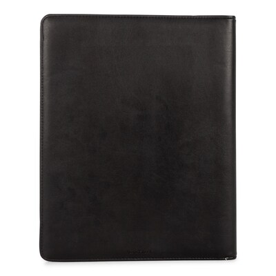 Bond Street Faux Leather Padfolio, Black (WRC5040BS-Black)