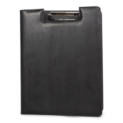 Bond Street Bondstreet Faux Leather Padfolio, Black (WRC5041BS-Black)