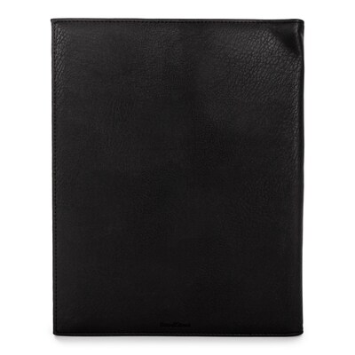 Bond Street Faux Leather Padfolio, Black (WRC5042BS-Black)