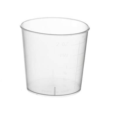 Medline Sterile Graduated 2 oz. Plastic Medicine Cups, 100/Pack (DYNJ05195)