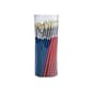 S&S® Bristle Brush Assortment Pack, White, 72/Pack (AB3700)