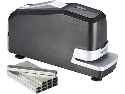 Bostitch Impulse 30 Value Kit Electric Stapler, 30-Sheet Capacity, Black, 5000 Staples (02638)