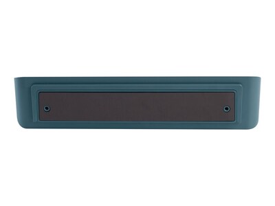 Poppin Polystyrene Mounted Wall Shelf, 12.5", Slate Blue (105097)