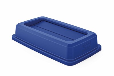 Suncast Commercial Double Flip Lid, Blue (TCNLID01BL)