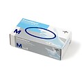 Medline SensiCare Powder Free Blue Nitrile Gloves, Medium, 150/Box (MDS8085H)