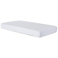 Foundations® SafeFit™ Cotton Compact/Portable Elastic Fitted Sheet, White, 1/Pack