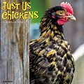 2018 Willow Creek Press 12 x 12 Just Us Chickens Wall Calendar (45344)
