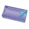 Medline Accutouch Powder-Free Blue Nitrile Exam Gloves, XL, 1000/Pack (MDS192087)