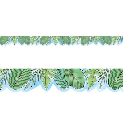 Creative Teaching Press CTP8336, Safari Friends Jumbo Leaves Border