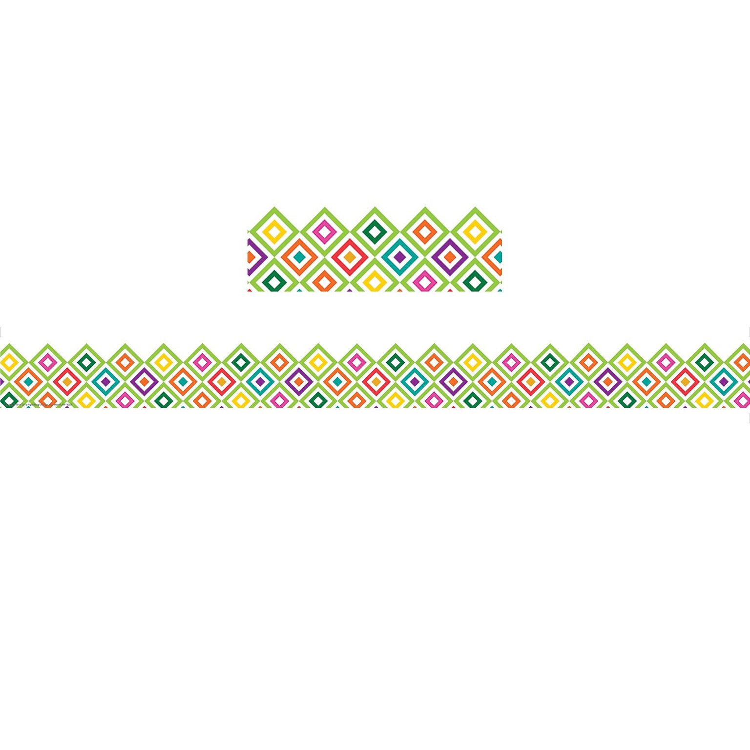 Eureka EU-845628, A Sharp Bunch Diamond Pattern Deco Trim? Extra Wide Die Cut