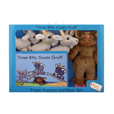 The Puppet Company, Traditional Story Sets Three Billy Goats Gruff, 13.5" x 9.5", 5/set (PUC007908)