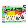Roylco Straws & Connectors Neon Colors, 300/Set (R-60705)